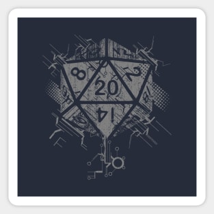 D20 of power Sticker